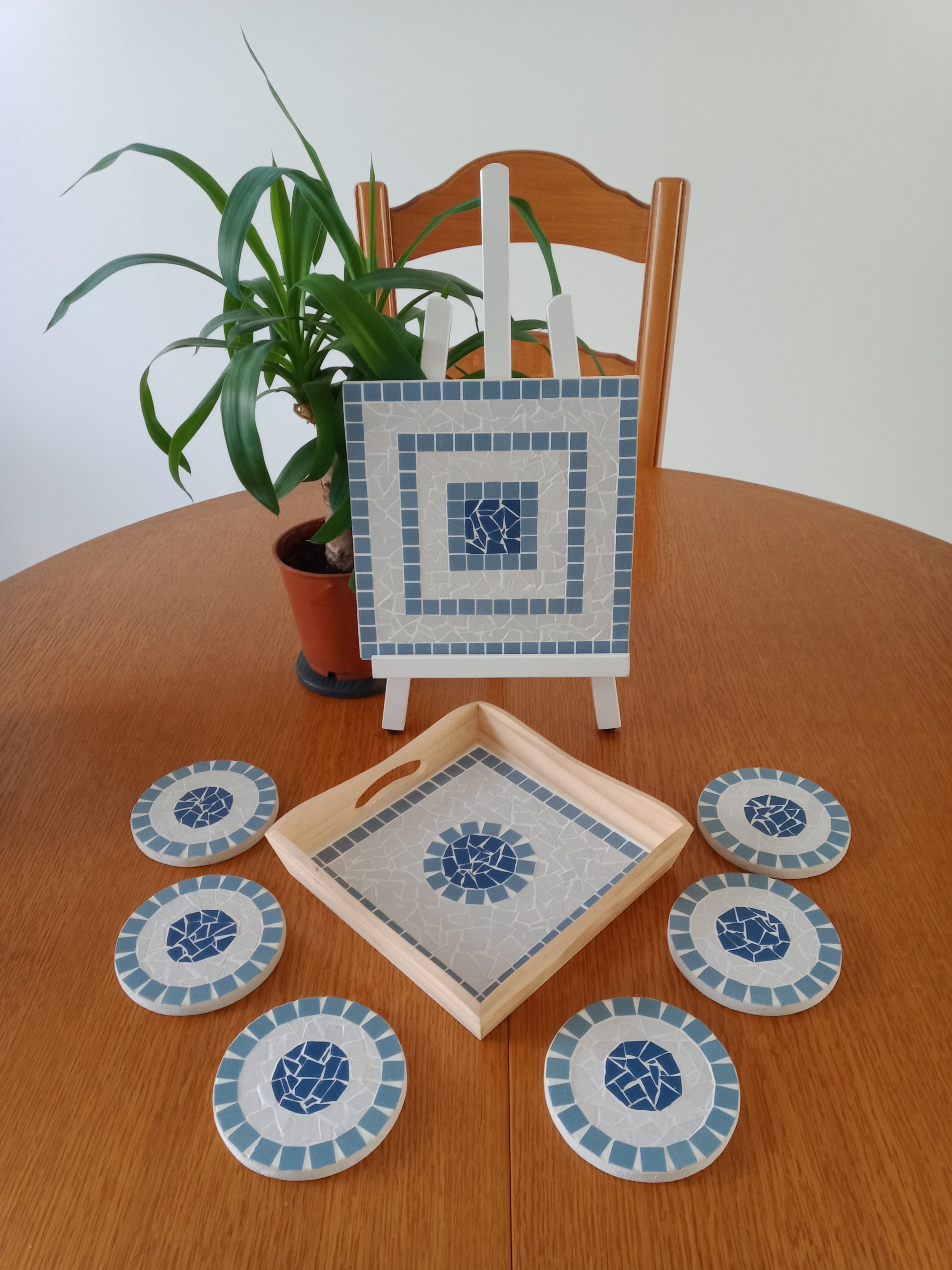 Décorations en mosaïque pour un intérieur chaleureux